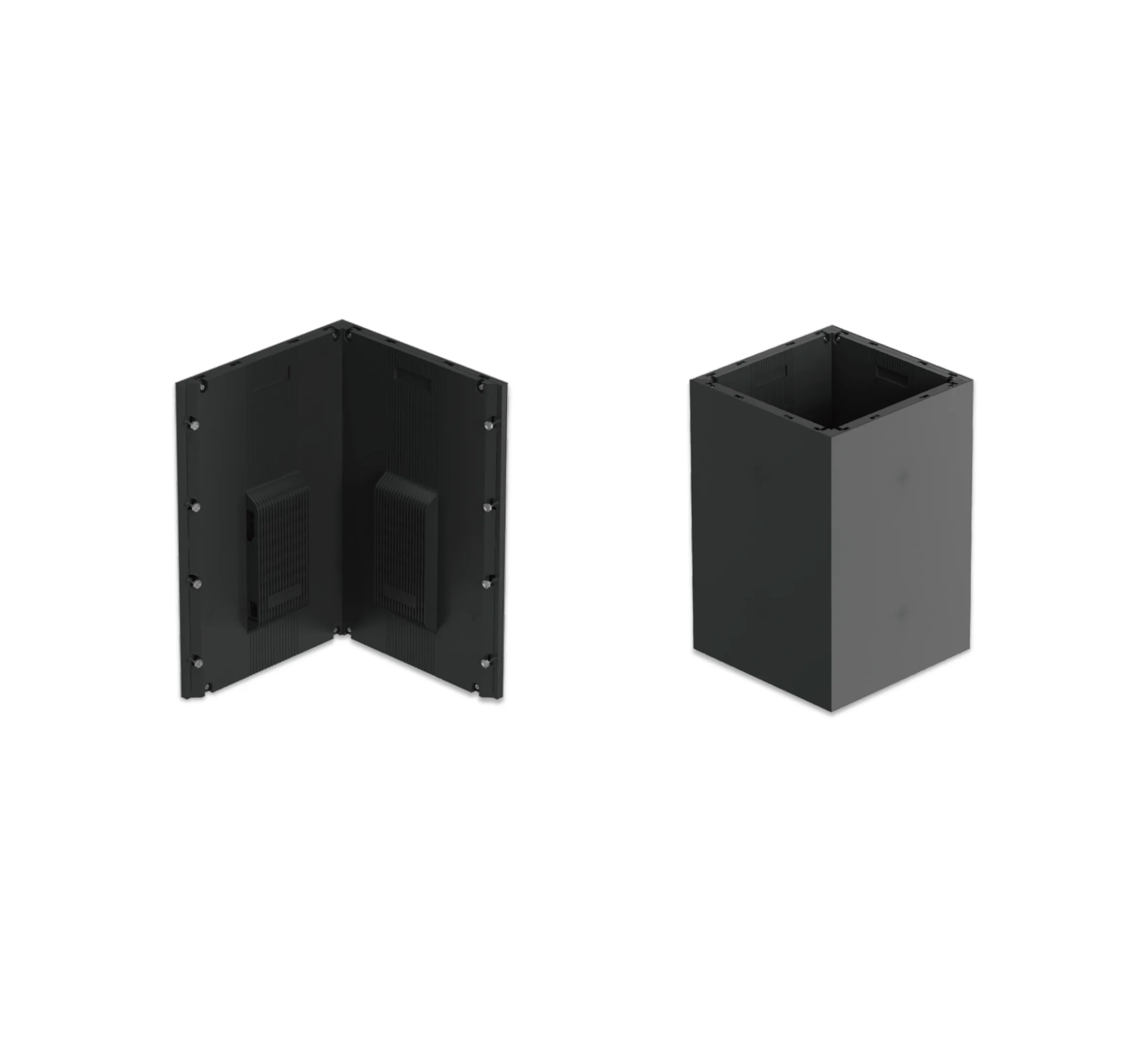3D Köşeli LED Ekran