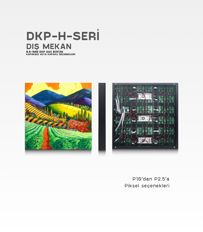 DKP-H Serisi — Totem, Curve & Özel Proje