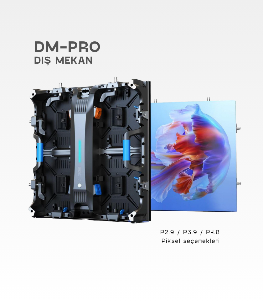 DM-Pro Dış Mekan — P2.9 / P3.9 / P4.8